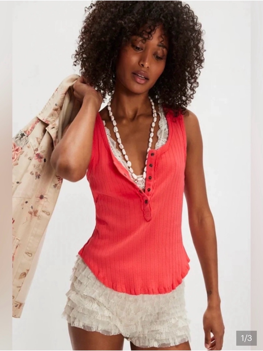 Care FP Bryson Henley Tank - Free People